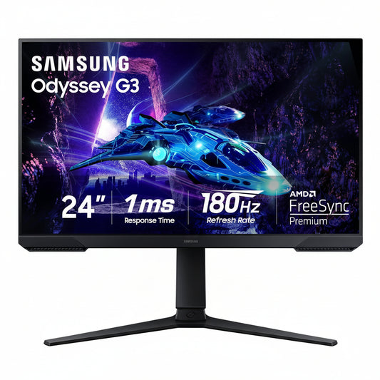 MONITOR GAMING ODYSSEY G3 FHD DE 24" HDMI DP 180HZ - NEGRO