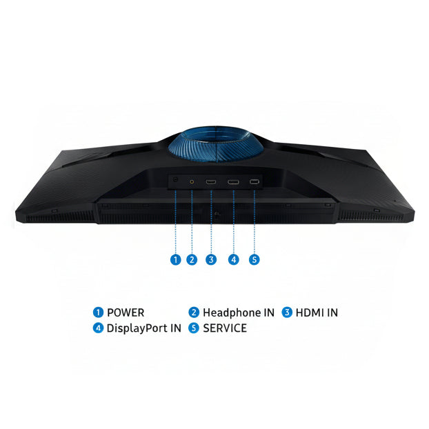 MONITOR GAMING ODYSSEY G3 FHD DE 24" HDMI DP 180HZ - NEGRO